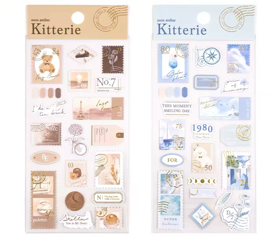 1pc Postal Sticker Sheet