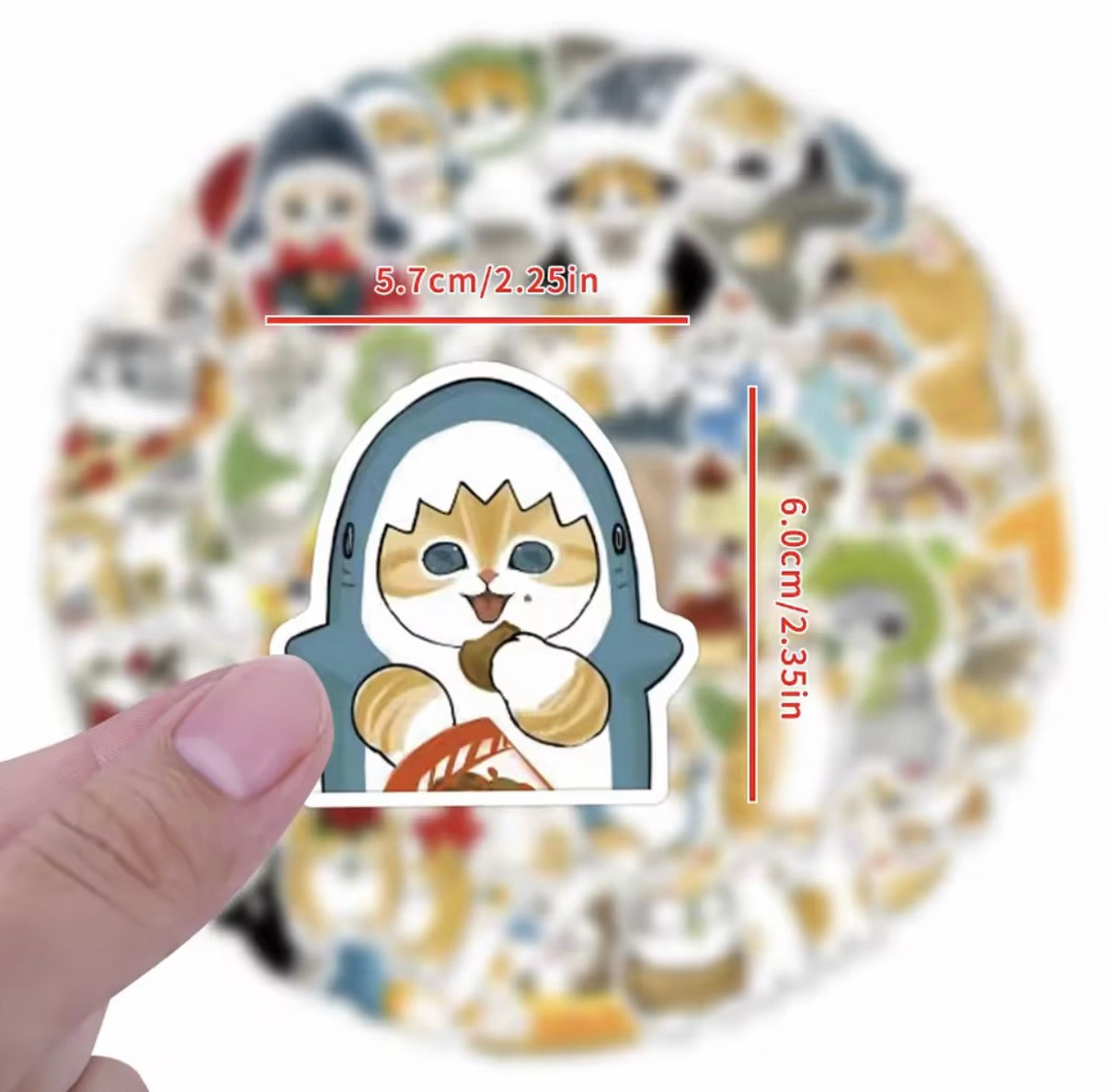 Mystery Mofusand Stickers