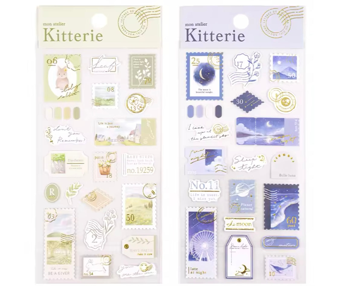 1pc Postal Sticker Sheet
