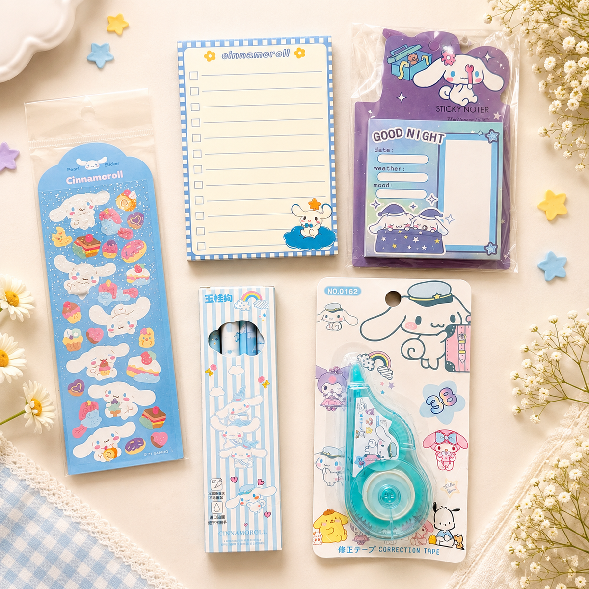 Cinnamoroll Stationery Bundles