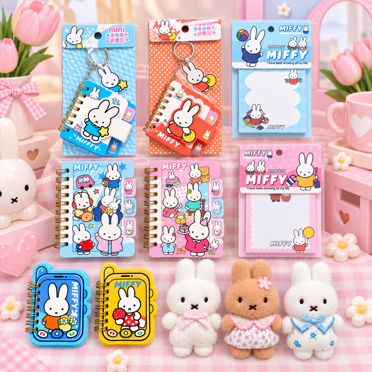4pcs Mini Miffy Bundle