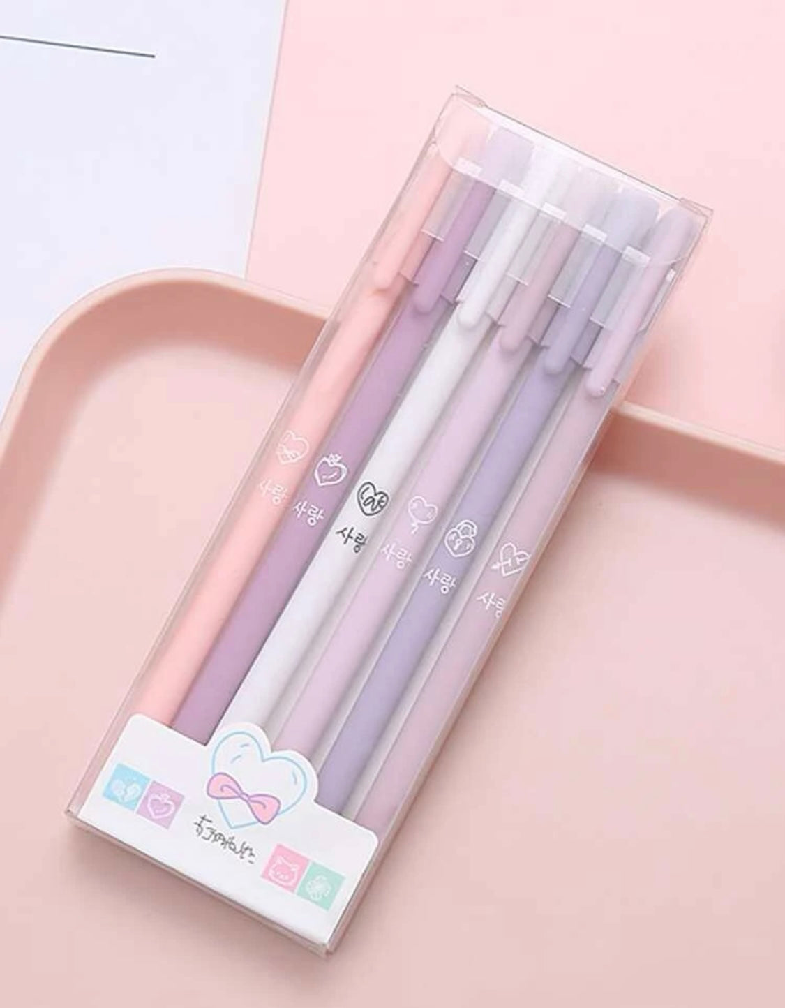 6 Gel Pens - Purple – Kawaii Desuk