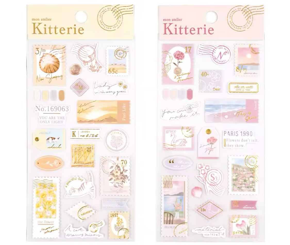 1pc Postal Sticker Sheet