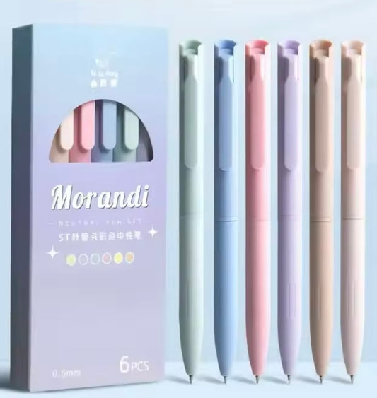 6pcs Gel Pens