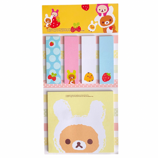 Rilakuma Sticky Notes Pack