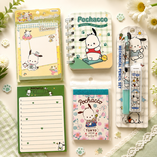 Pochacco Stationery Bundle