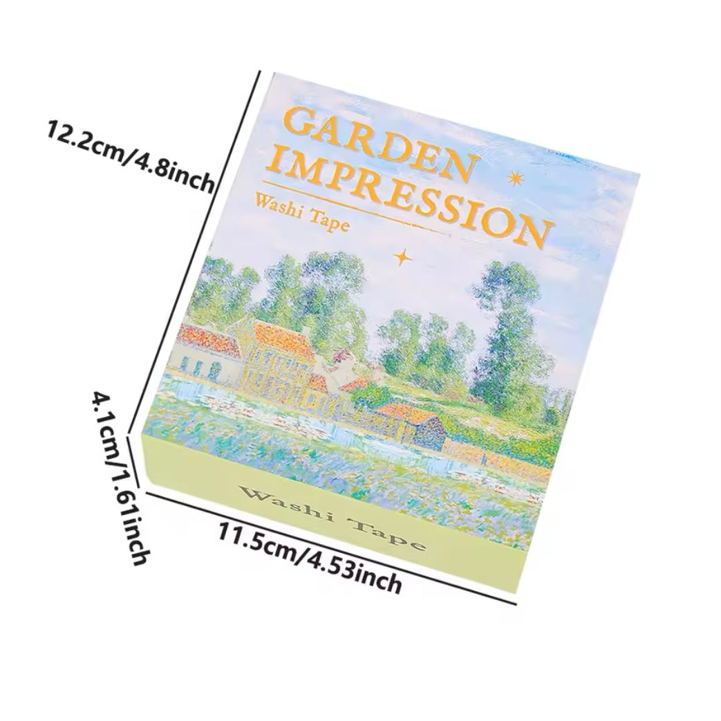 20pcs Garden Painting Washi Tape