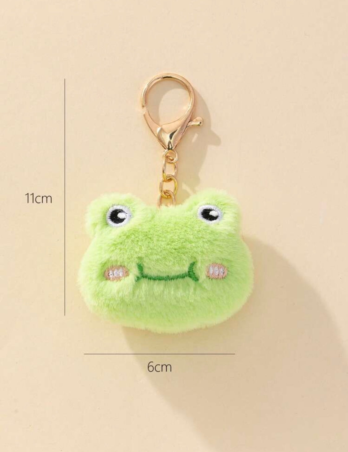 Froggy Plushie Keychain