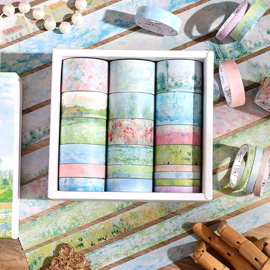 20pcs Garden Painting Washi Tape