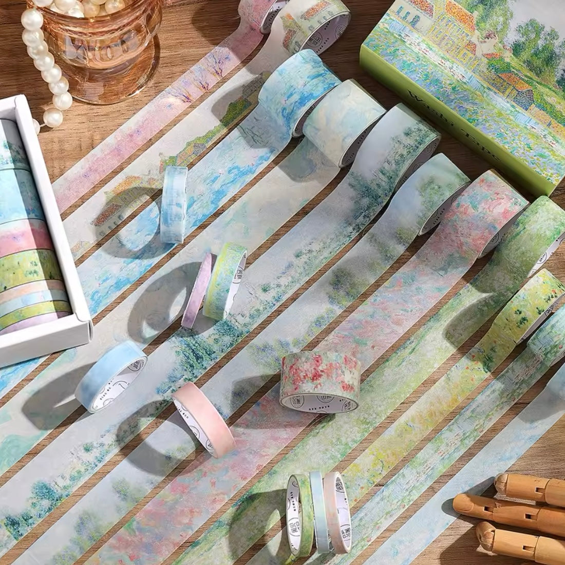 20pcs Garden Painting Washi Tape