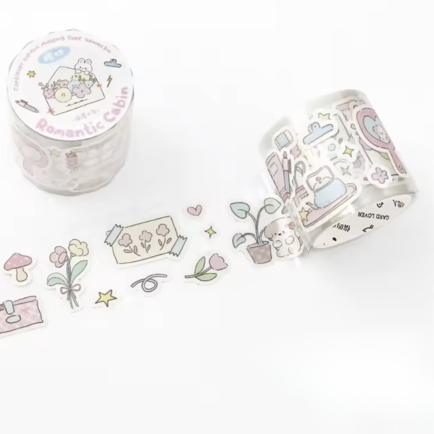 Romantic Cabin Sticker Roll