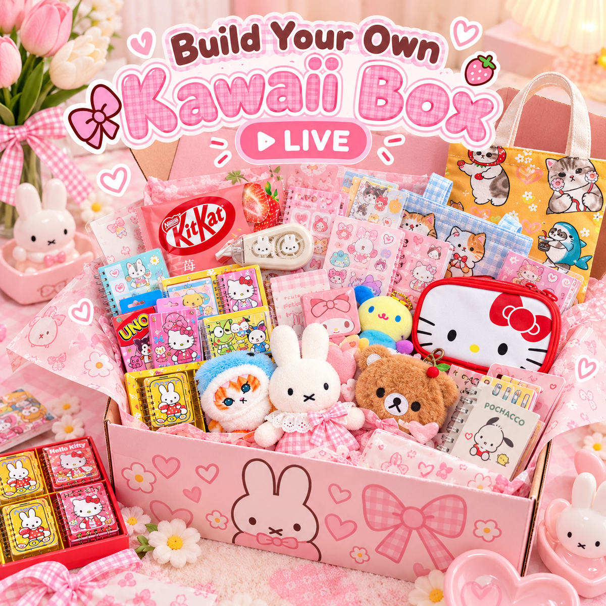 Build Your Own Kawaii Box — LIVE