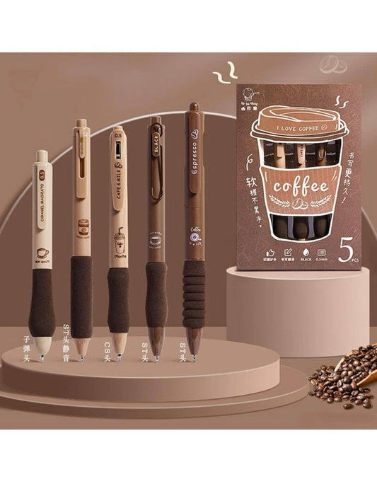 5 Coffee Pens