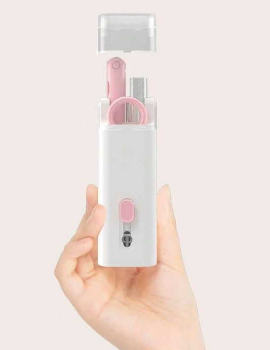 Pink 7 in 1 Cleaning Tool