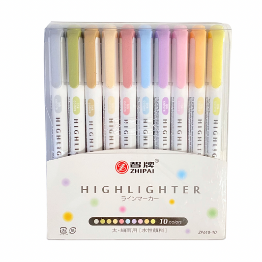 10pcs Highlighters