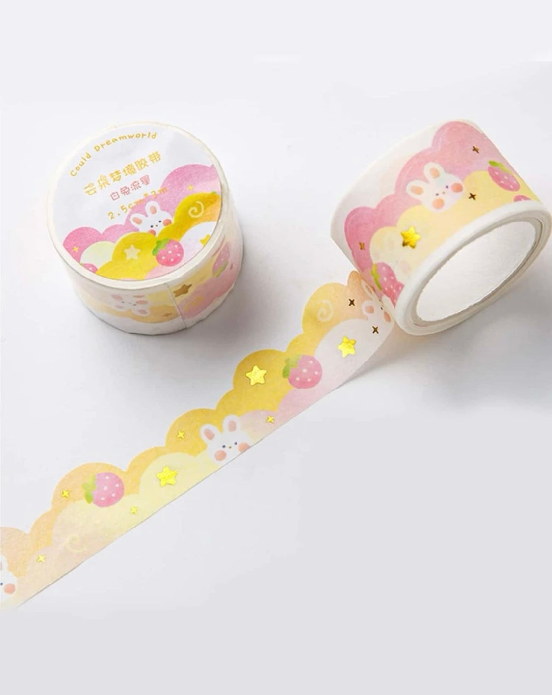 Rabbit & Strawberry Washi Tape