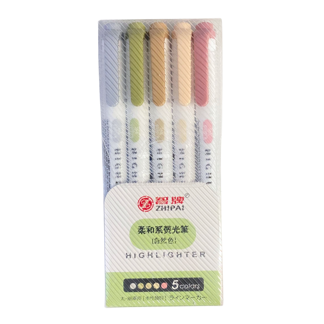 5pcs Highlighters