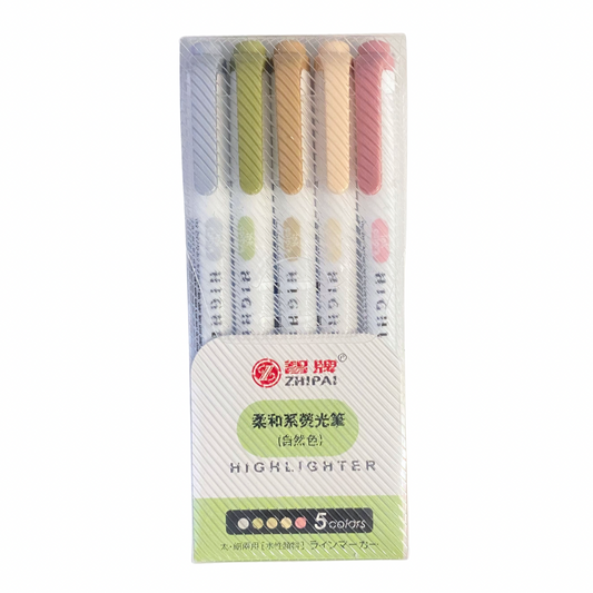 5pcs Highlighters